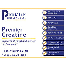 Load image into Gallery viewer, Creatine, Premier, 7.8 oz., Premier Research Labs