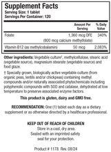 Load image into Gallery viewer, Methylfolate Plus, 120 ct., Biotics Research