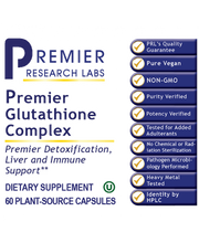 Load image into Gallery viewer, Glutathione Complex, 60 C, Premier Research Labs