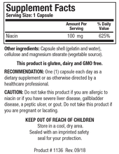Load image into Gallery viewer, Niacin 100, 150 C, Biotics Research