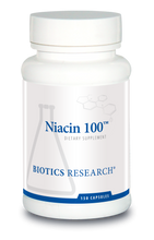 Load image into Gallery viewer, Niacin 100, 150 C, Biotics Research