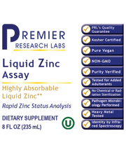 Load image into Gallery viewer, Liquid Zinc Ultra, 8 oz, Premier Research Labs