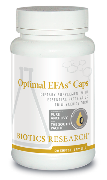Optimal EFA's, 120 C, Biotics Research