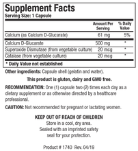 Load image into Gallery viewer, Ca D-Glucarate, 120 C, Biotics Research