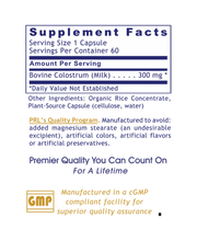 Load image into Gallery viewer, Colostrum-IgG, 90 C, Premier Research Labs