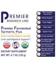 Load image into Gallery viewer, Fermented Turmeric Plus, 4.7 oz, Premier Research Labs