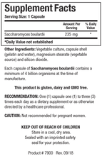 Load image into Gallery viewer, Saccharomyces Boulardii, 60 C, Biotics Research