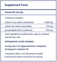 Load image into Gallery viewer, Liposomal Vitamin C, 4 oz, Pure Encapsulations