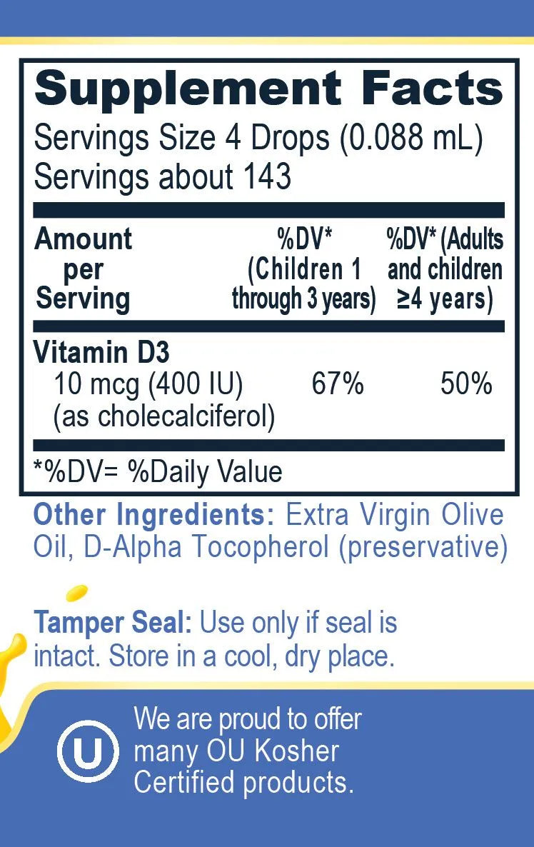 Vitamin D3 for Kids, Premier Research Labs