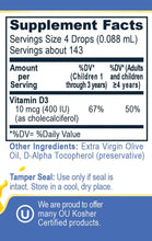 Load image into Gallery viewer, Vitamin D3 for Kids, Premier Research Labs
