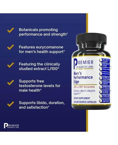 Men's Performance Edge, 60 C, Premier Research Labs