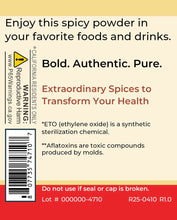 Load image into Gallery viewer, Organic Cayenne Powder, 1.5 oz, Premier Research Labs
