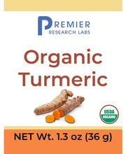 Load image into Gallery viewer, Organic Turmeric Powder, 1.3 oz, Premier Research Labs
