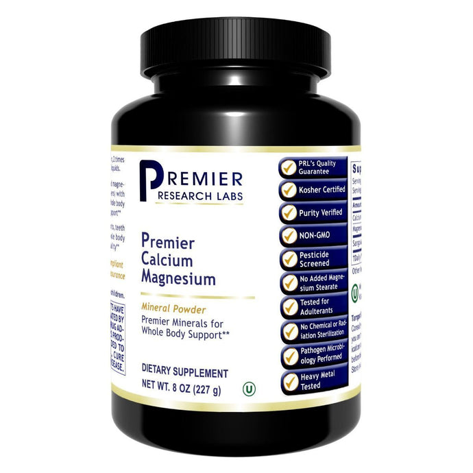 Calcium Magnesium Powder, 8 oz, Premier Research Labs
