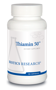 Thiamine-50, 90 C, Biotics Research