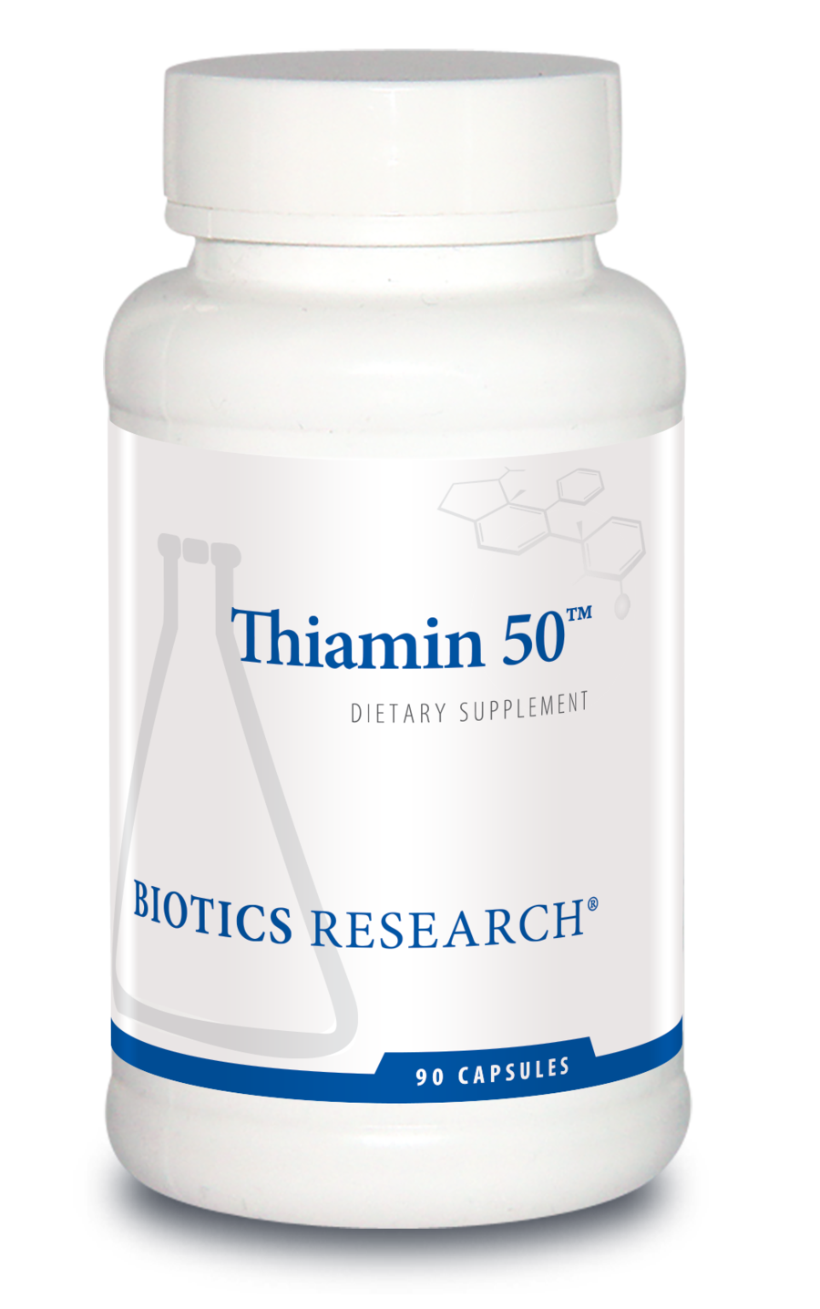 Thiamine-50, 90 C, Biotics Research