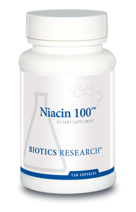 Niacin 100, 150 C, Biotics Research