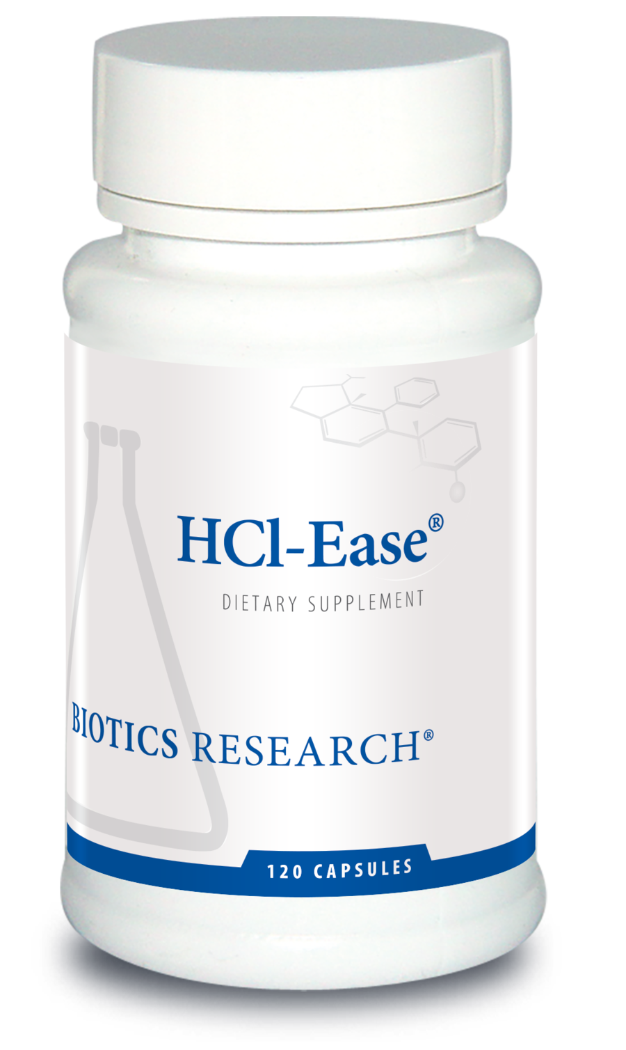 HCL-Ease, 120 C, Biotics Research