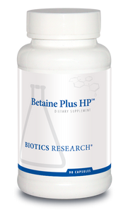 Betaine Plus HP, 90 C, Biotics Research