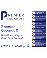 Load image into Gallery viewer, Coconut Oil, 1 lb., Premier Research Labs
