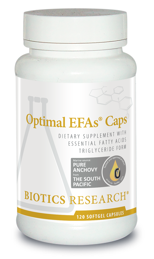 Optimal EFA's, 120 C, Biotics Research