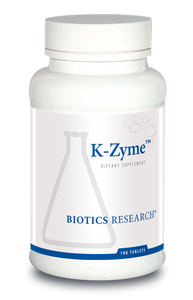 K-Zyme 100 Ct, Biotics Research