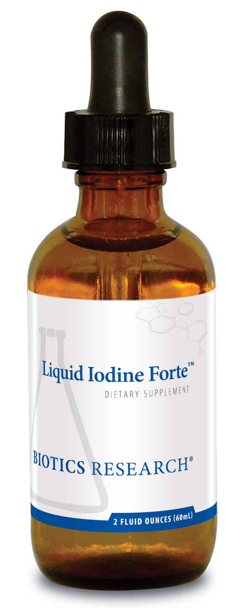 Liquid Iodine, 2 oz, Biotics Research