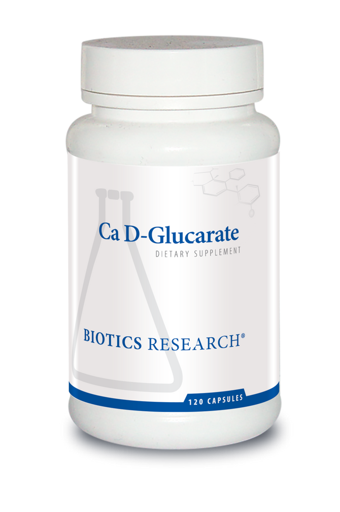 Ca D-Glucarate, 120 C, Biotics Research