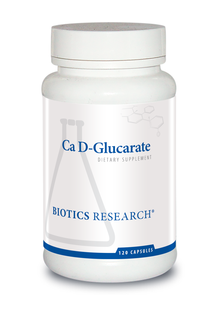 Ca D-Glucarate, 120 C, Biotics Research