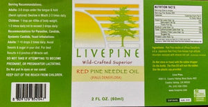 Red Pine Needle Oil, 2 oz, Live Pine