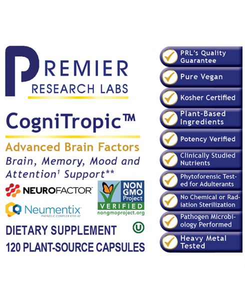 CogniTropic, 120 C, Premier Research Labs
