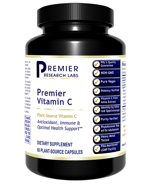 Premier Plant Vitamin C, 60 C, Premier Research Labs