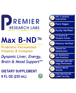 Max B-ND, 8 oz, Premier Research Labs