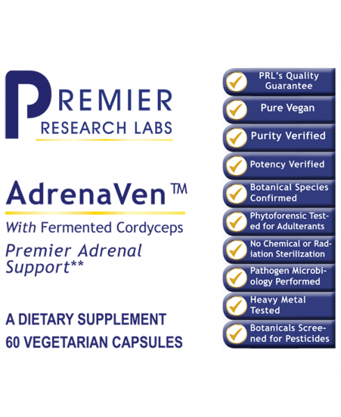 Adrenaven, 60 C, Premier Research Labs