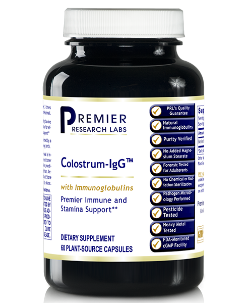 Colostrum-IgG, 60 C, Premier Research Labs