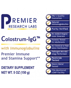 Colostrum-IgG Powder, 5 oz, Premier Research Labs