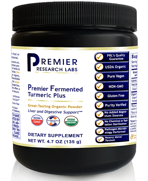 Fermented Turmeric Plus, 4.7 oz, Premier Research Labs