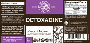 Detoxadine, 2 oz, Global Healing Center
