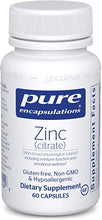 Load image into Gallery viewer, Zinc Citrate, Pure Encapsulations
