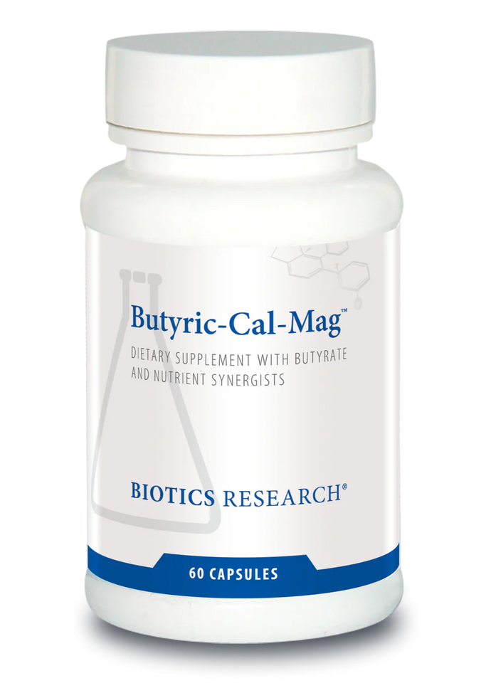 Butyric Cal/Mag, 60 C, Biotics Research
