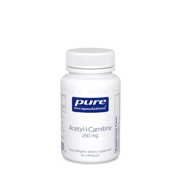Acetyl-L-Carnitine, 60 ct, Pure Encapsulations