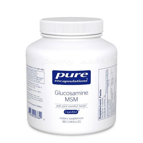 Glucosamine/MSM with Joint Comfort Herbs, Pure Encapsulations