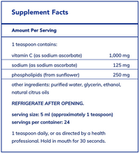 Load image into Gallery viewer, Liposomal Vitamin C, 4 oz, Pure Encapsulations
