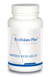 B12/Folate Plus, 100 C, Biotics Research