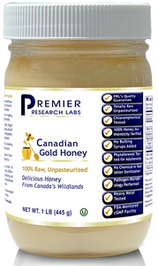 Canadian Gold Honey, 8 oz, Premier Research Labs
