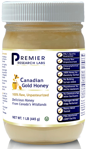 Canadian Gold Honey, 8 oz, Premier Research Labs