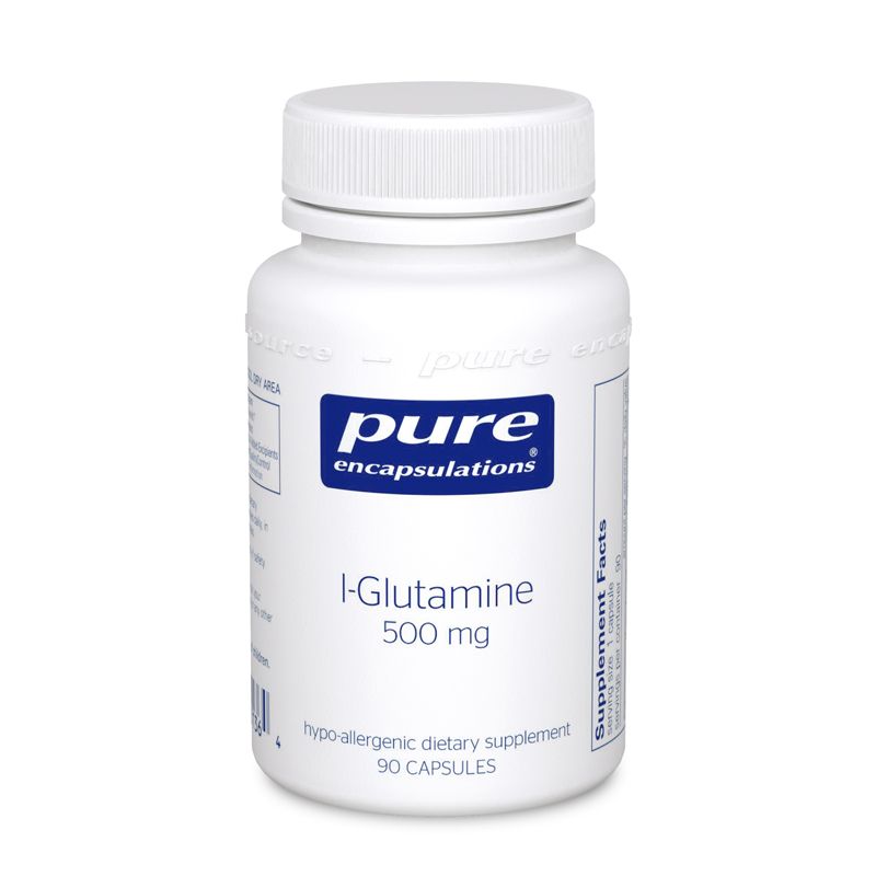 L-Glutamine 500 mg, 90 C, Pure Encapsulations