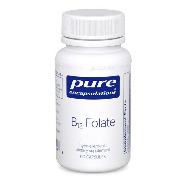 B12 Folate, 60 C, Pure Encapsulations