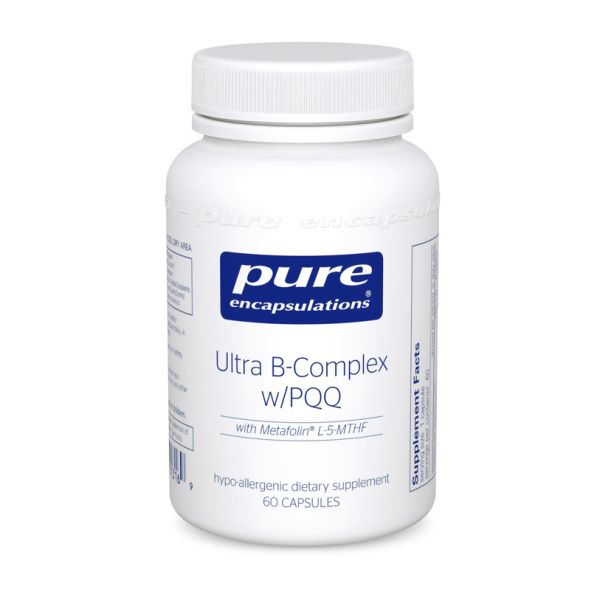 Ultra B-Complex w/ PQQ, 60 C, Pure Encapsulations