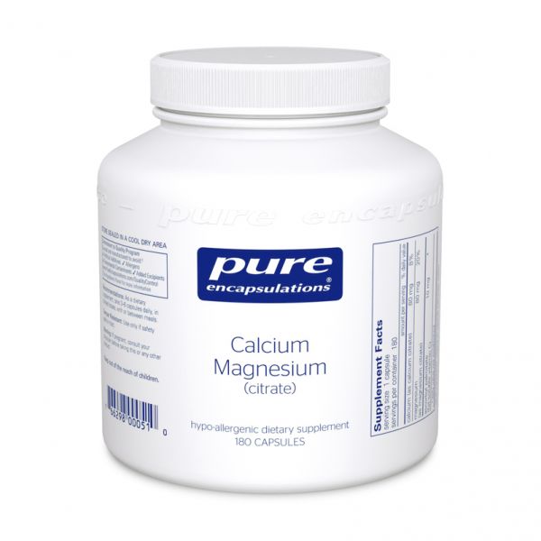 Calcium/Magnesium Citrate, Pure Encapsulations